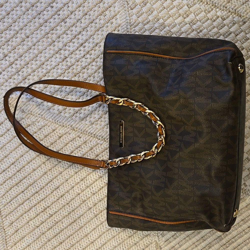 Michael Kors Brown Tote Bag